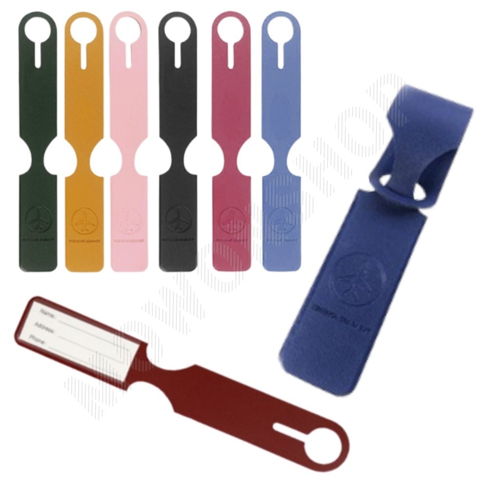 러기지텍가방택이름텍