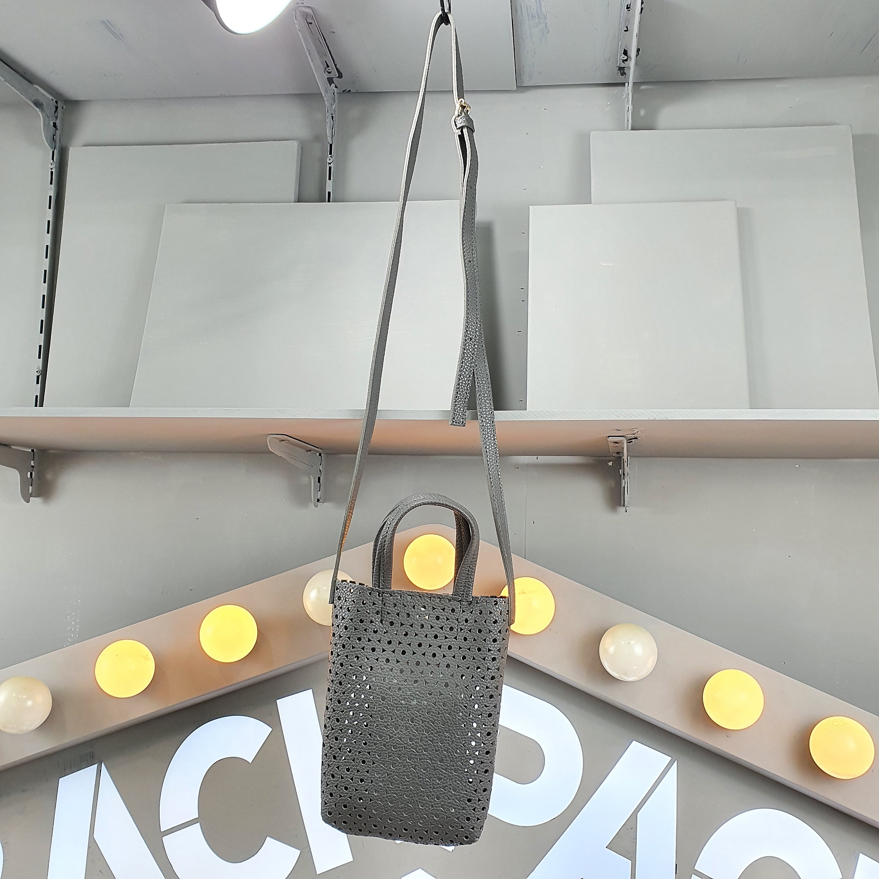 미니여름펀칭크로스백