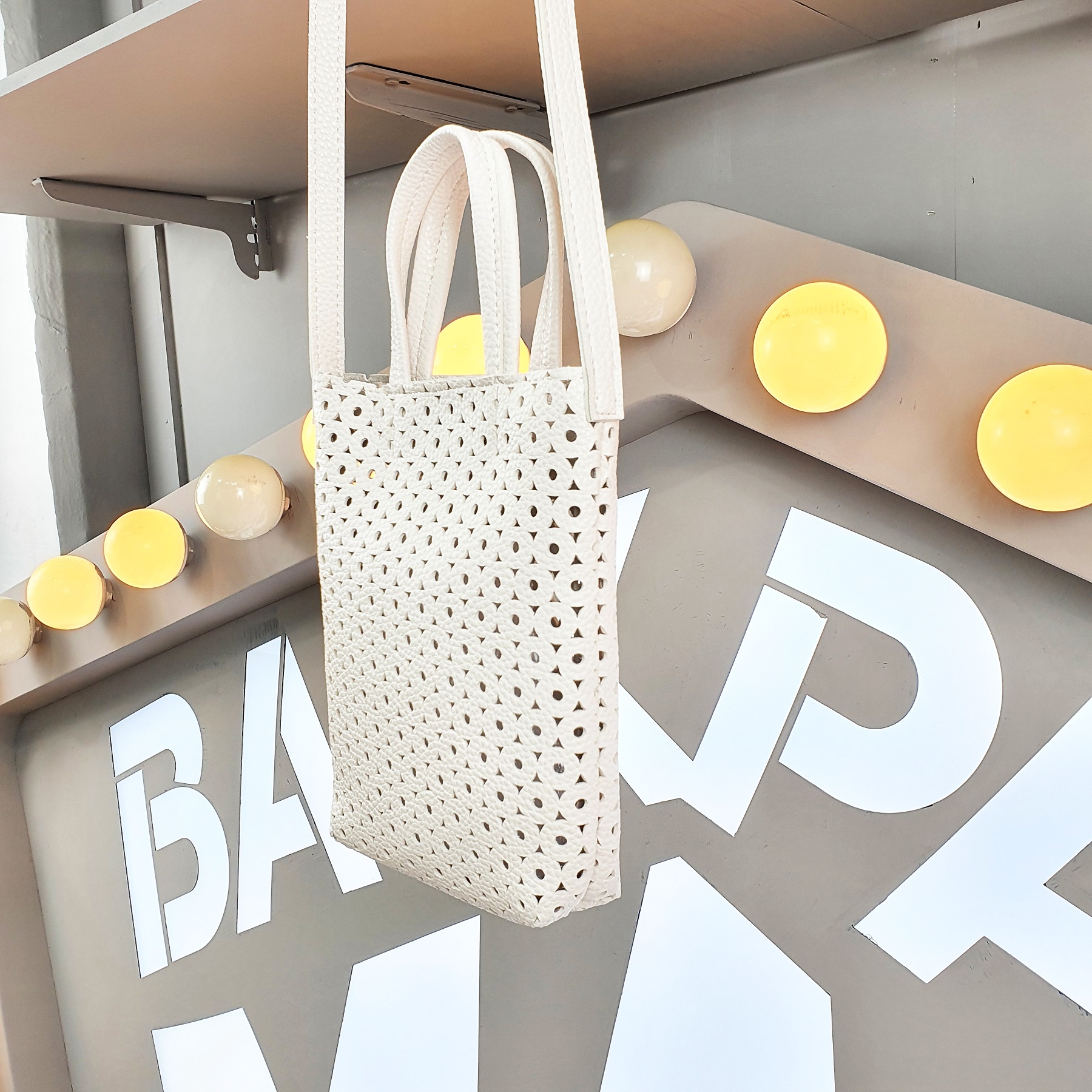 미니여름펀칭크로스백