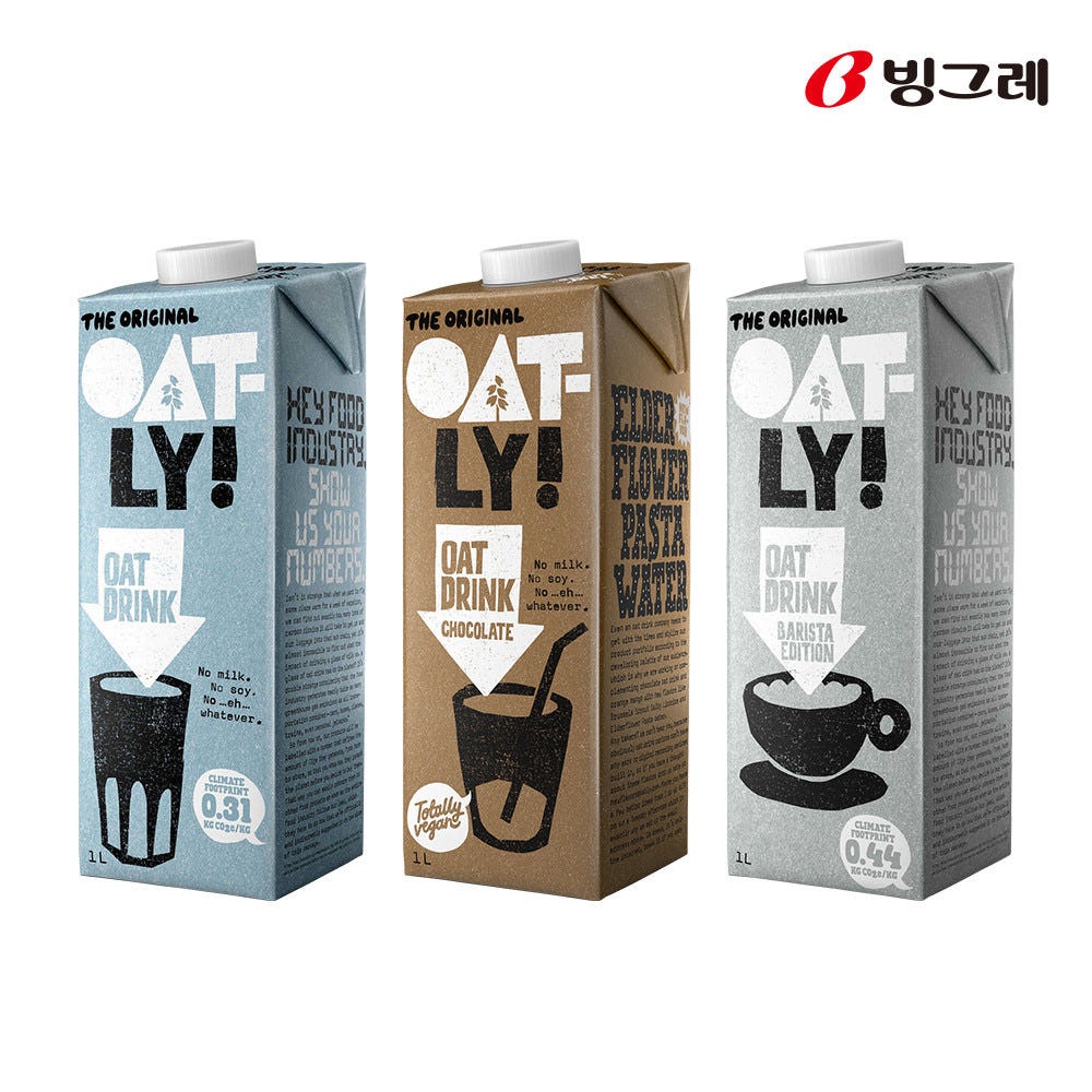 빙그레오틀리귀리우유