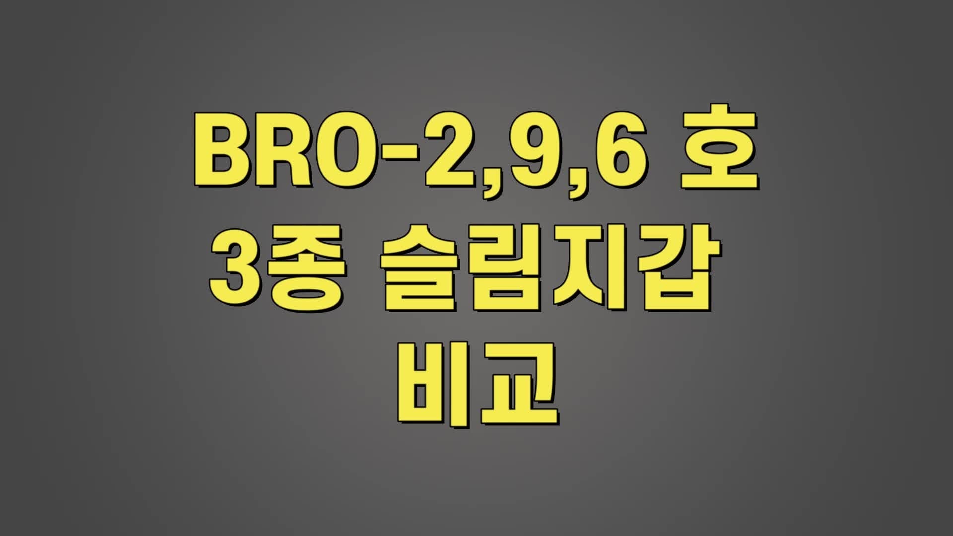 슬림핏RFID차단교